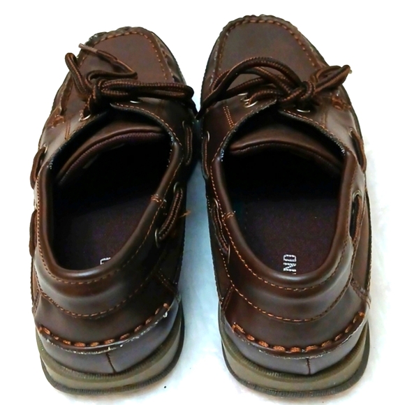Outland Barry Boat Shoes, Dark Brown, 9.5, NWT - Picture 6 of 9